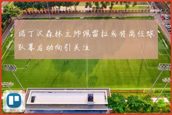 诺丁汉森林主帅佩雷拉或将离任球队幕后动向引关注